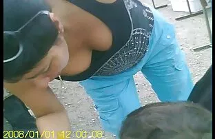 XXX سبزه باریک در جوراب ساق بلند دوست پسر جوانش در الاغ فیلم سکسی جدید